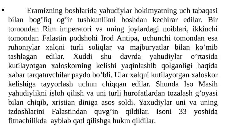 Xristianlik Tarixi 2