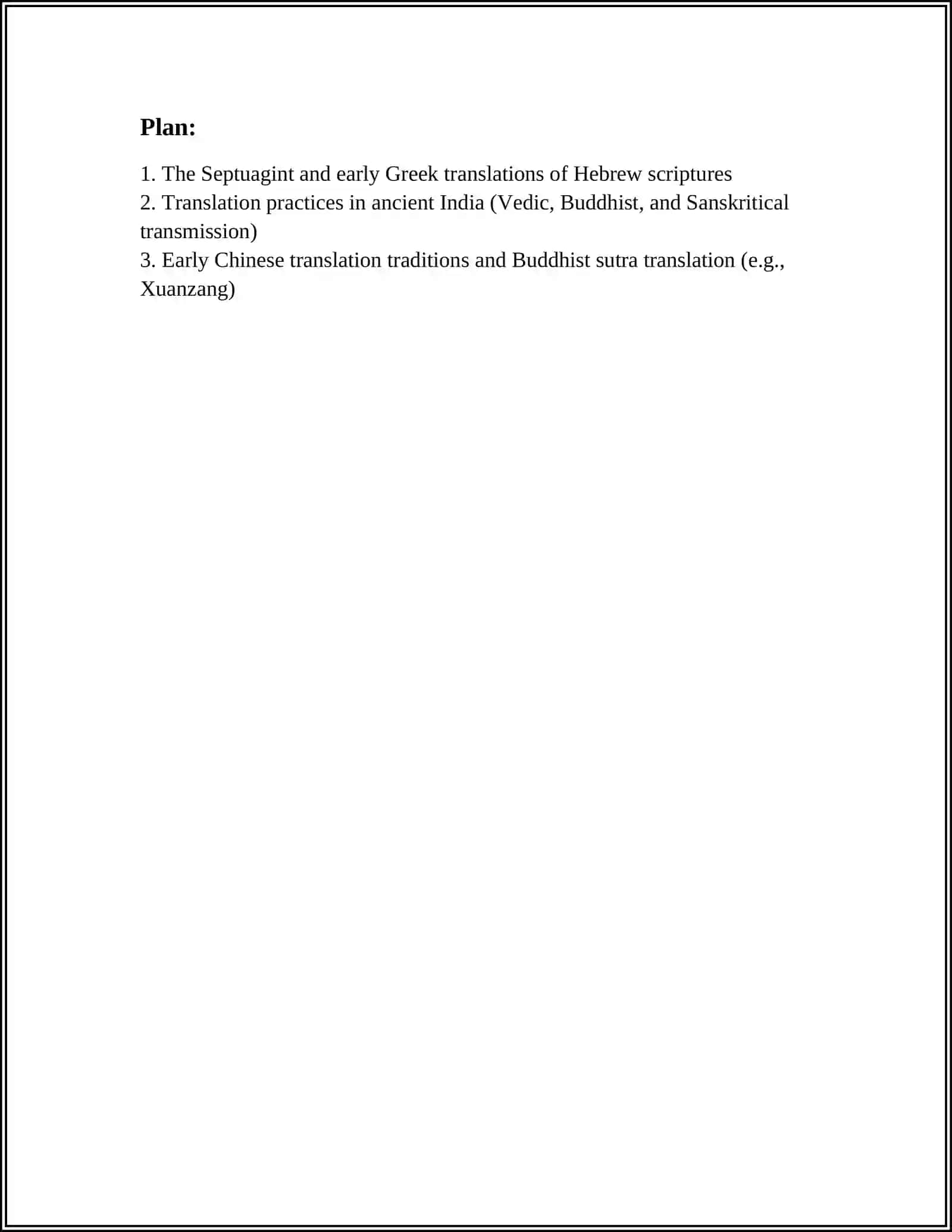 Theme: THE HISTORY OF TRANSLATION 2