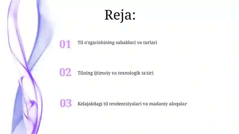 O'zbek tilining tarixi va rivojlanishi 2