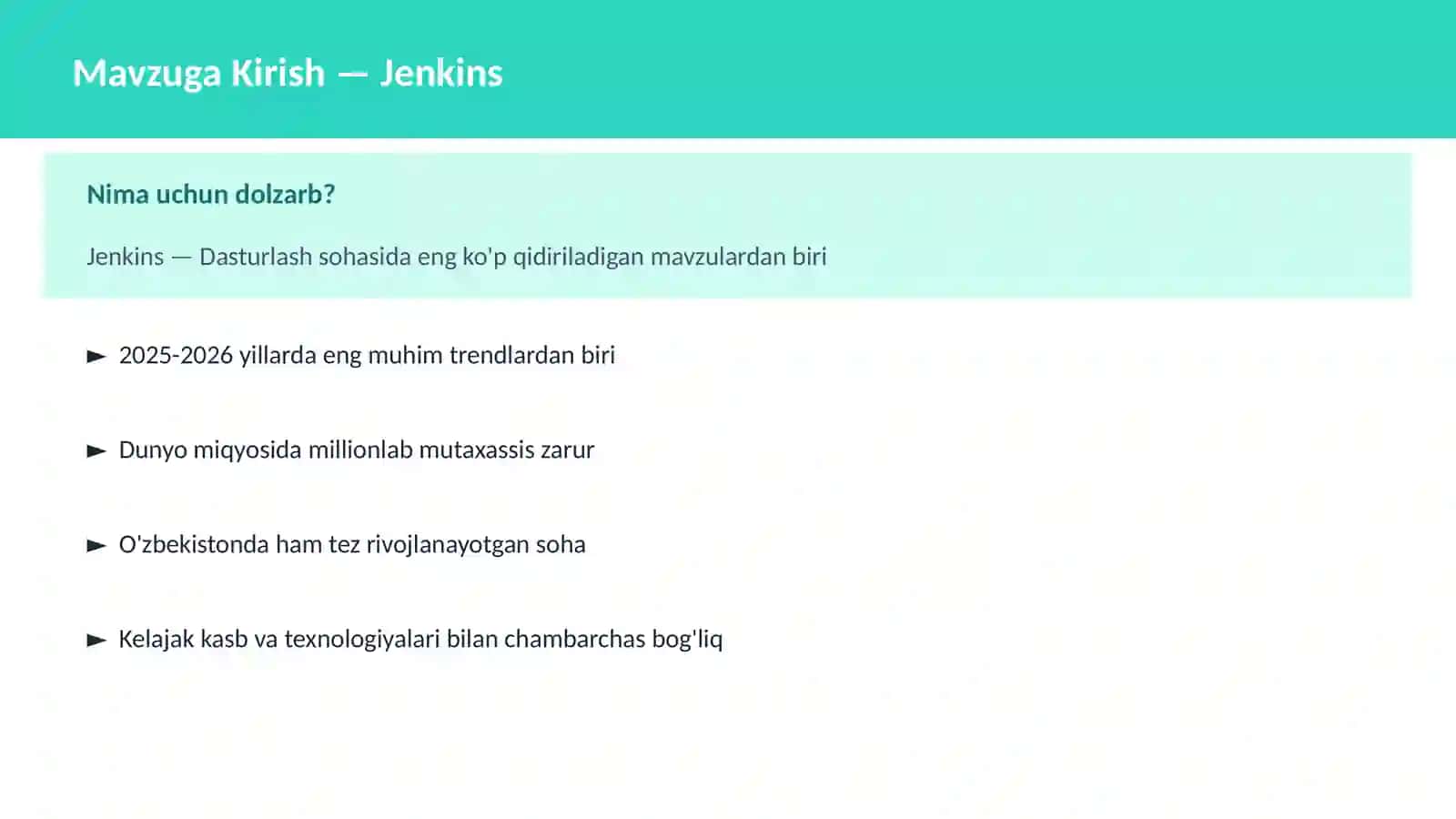Jenkins 2