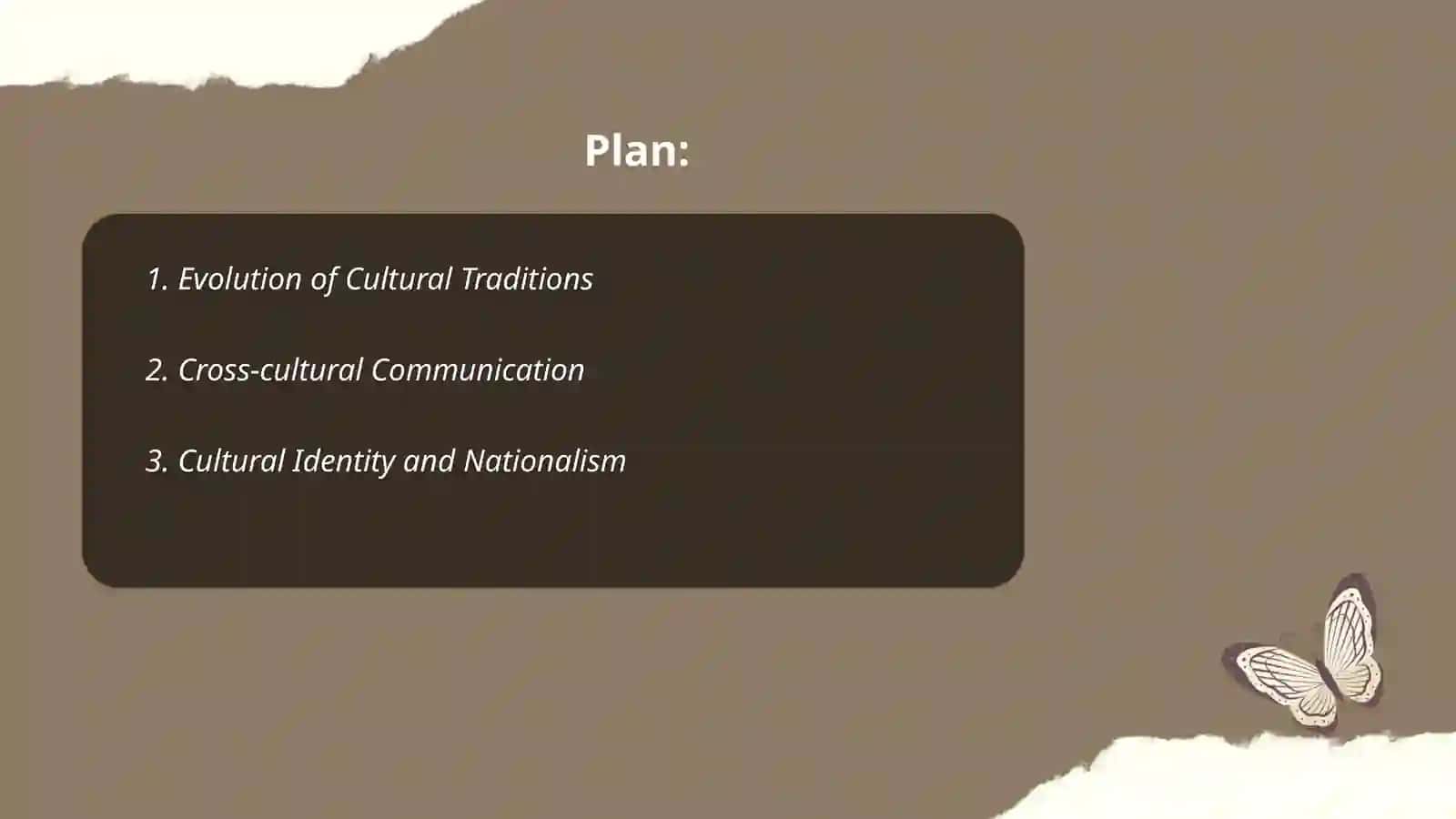 Evolution of Cultural Traditions 2