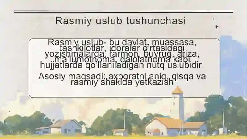 rasmiy uslub 2