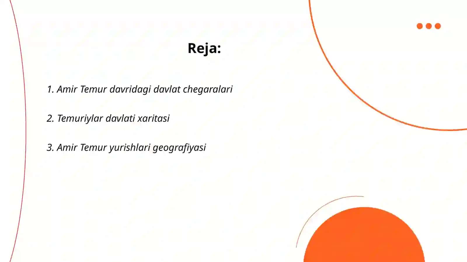 Amir Temur davridagi davlat chegaralari 2
