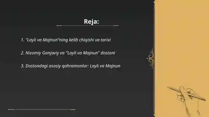 Layli va majnun dostoni 2