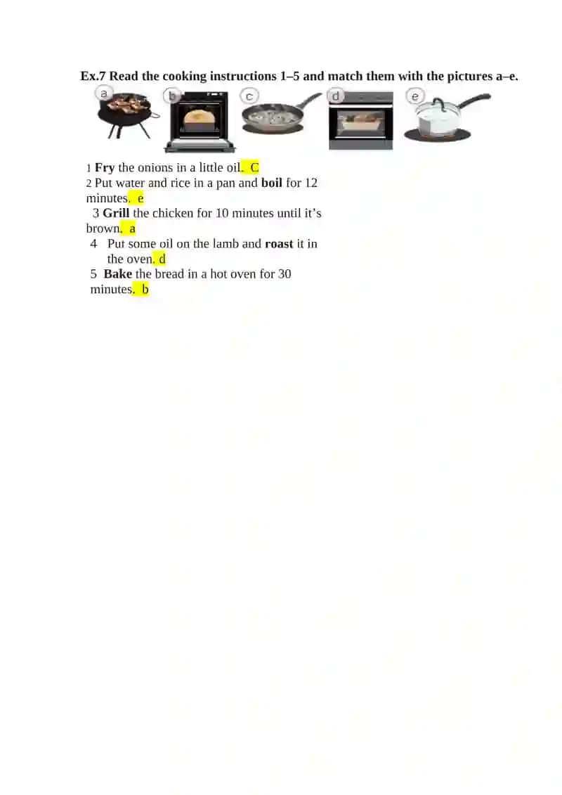Food and Beverage Exercise 2