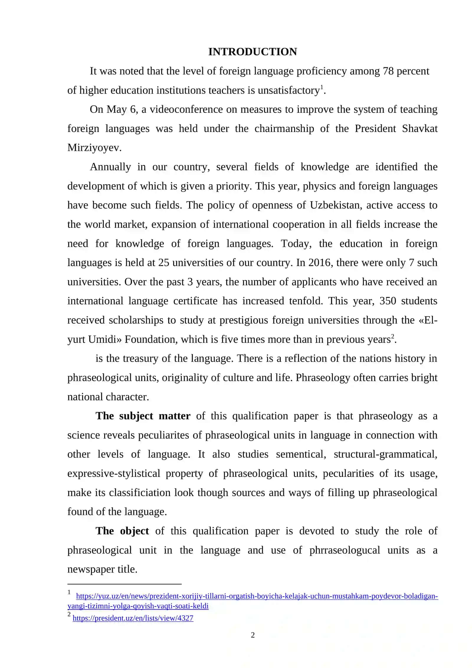 Comparative study of phraseological units 2