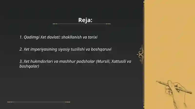 Qadimgi Xet davlati 2
