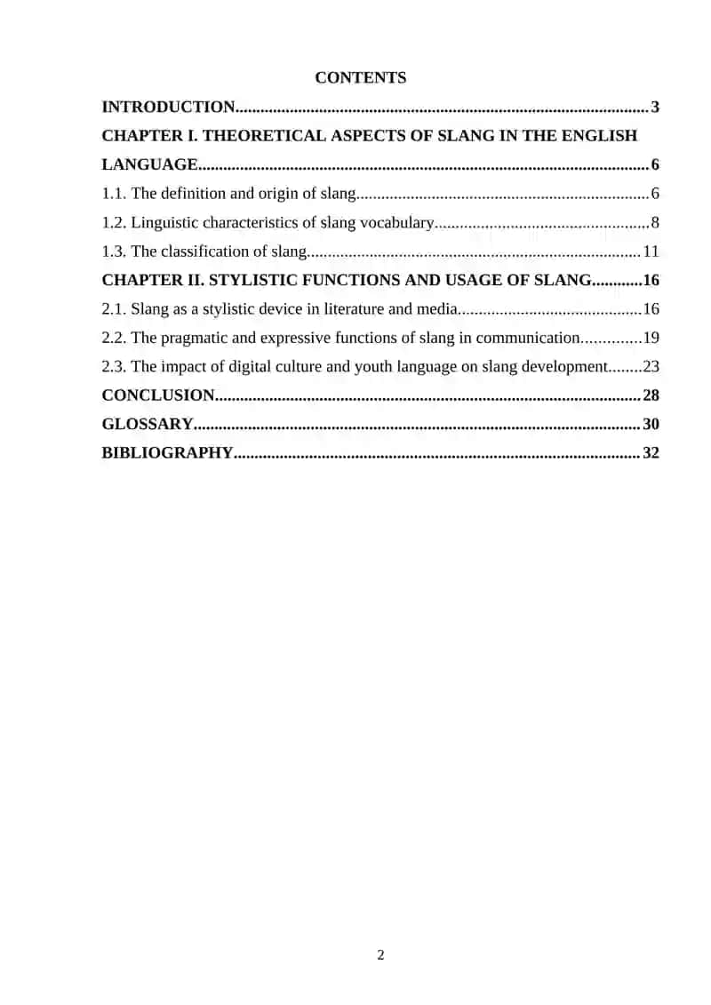 Slang and its stylistic features 2