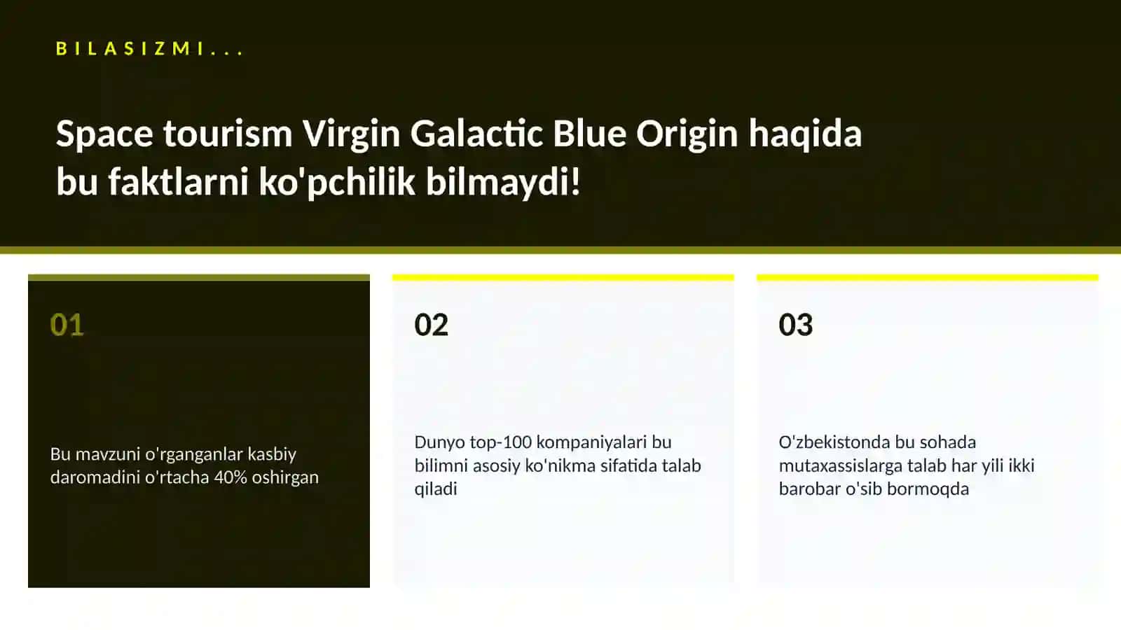 KOSMIK TEXNOLOGIYALAR 2