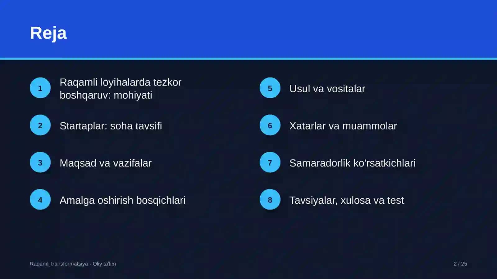 startaplarda raqamli loyihalarda tezkor boshqaruv usullarini qo'llash 2272 2