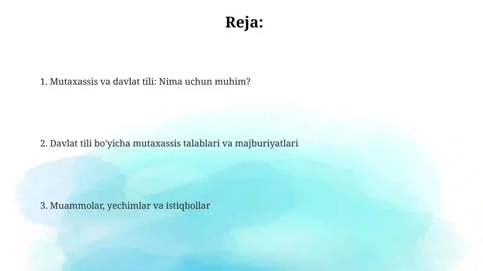 Mutaxassis va davlat tili 2