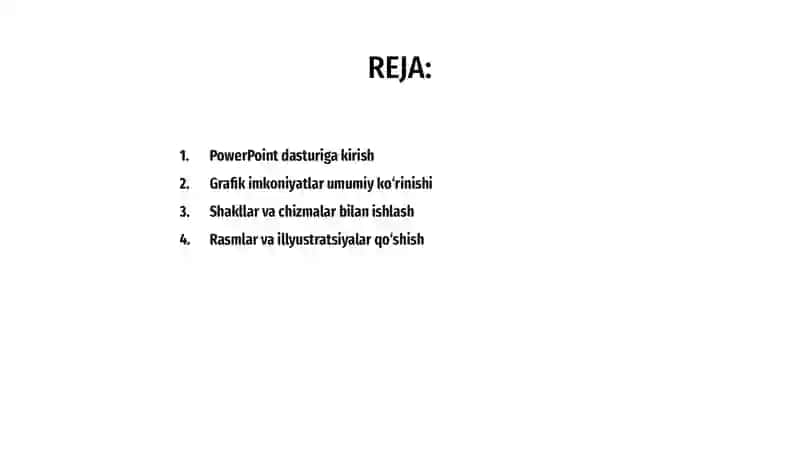 POWER POINT DASTURINING IMKONIYATLARI 2