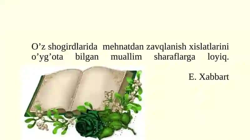 Moddalar almashinuvi 2