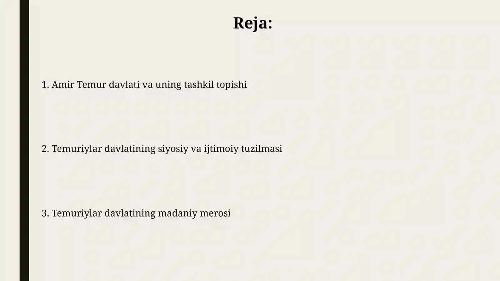 Temuriylar davlati va Temuriylar sulolasi 2