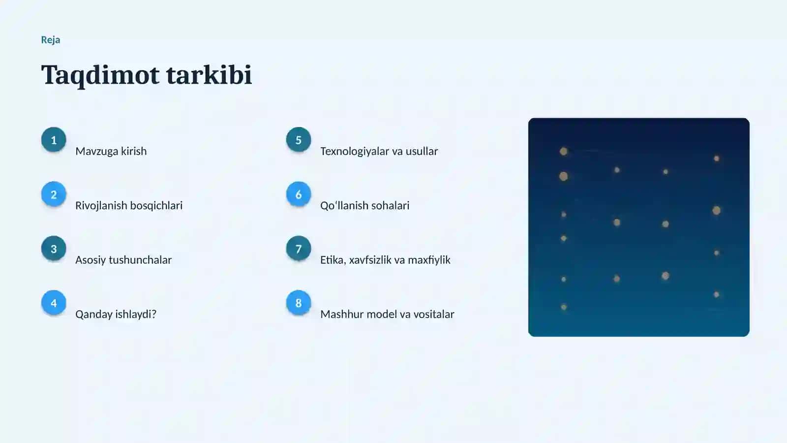 SUNʼIY INTELLEKT • PROFESSIONAL TAQDIMOT 2