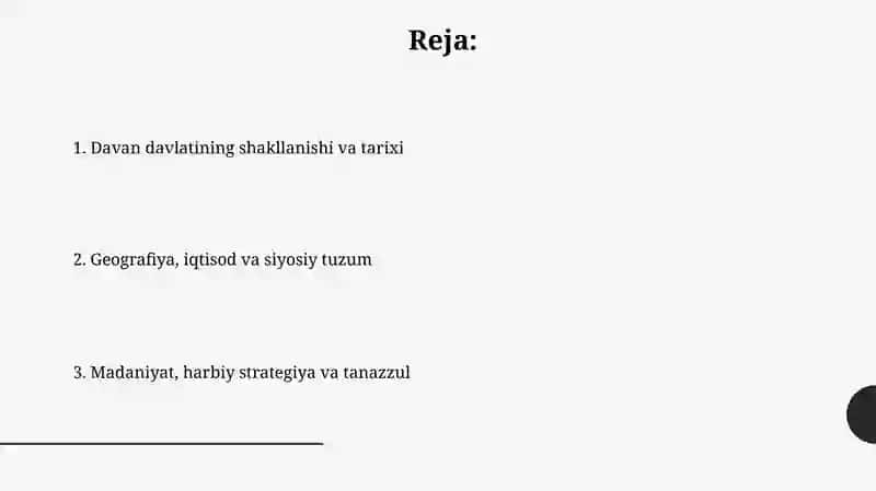 Qadimgi Davan davlati 2