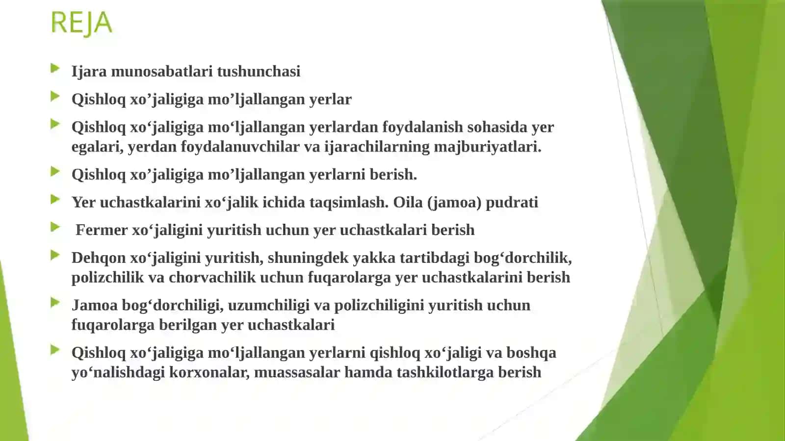 AGRAR SOHADA IJARA MUNOSABATLARI 2