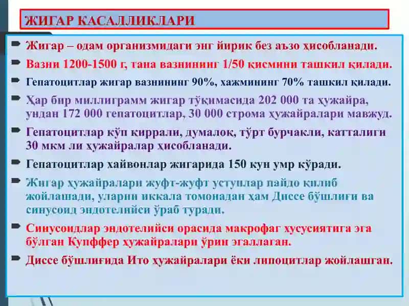 Жигар касалликлари 2