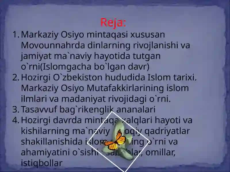 Islomning vujudga kelishi 2