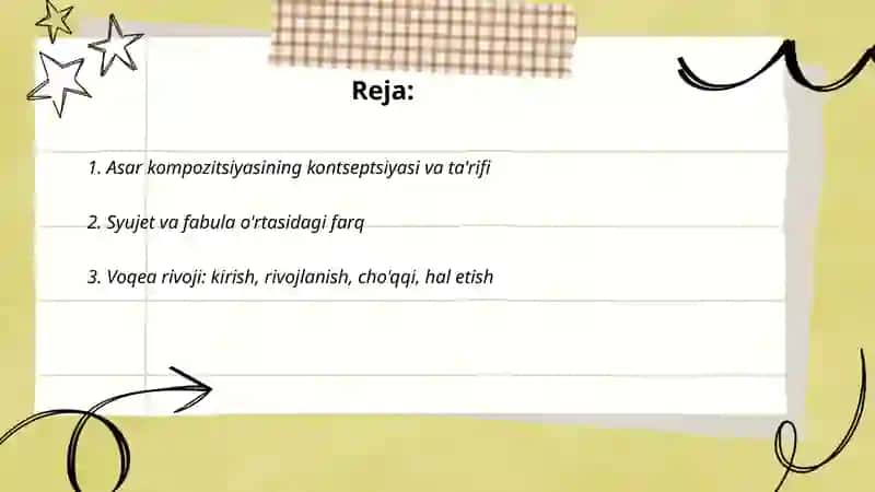 Asar kompozitsiyasi 2