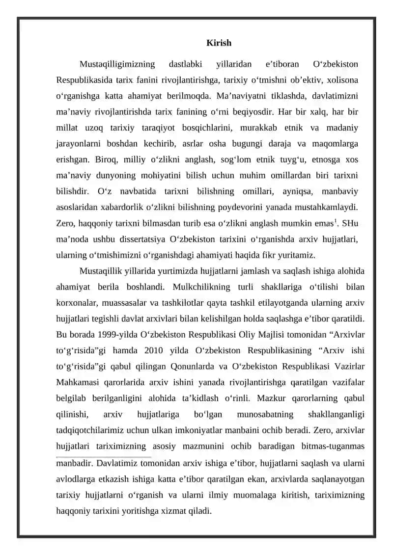 Qo’qon xonligi arxivi 2