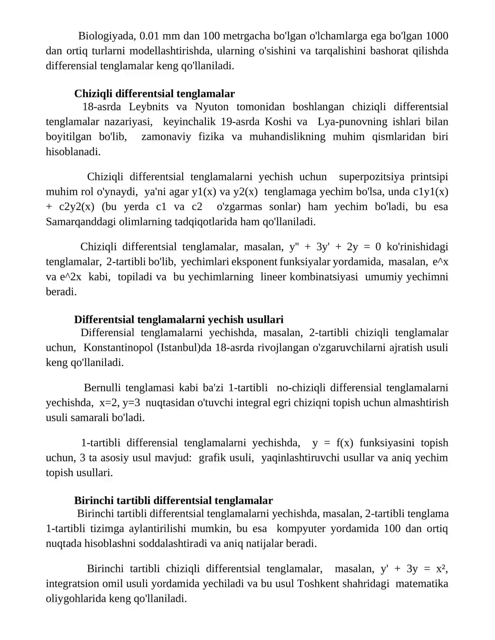 Tekislik tenglamalari 2