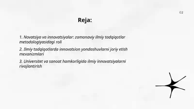 Novatsiya va Innovatsiyalar Haqida 2