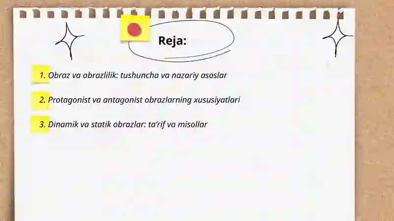 Obraz va obrazlilik 2