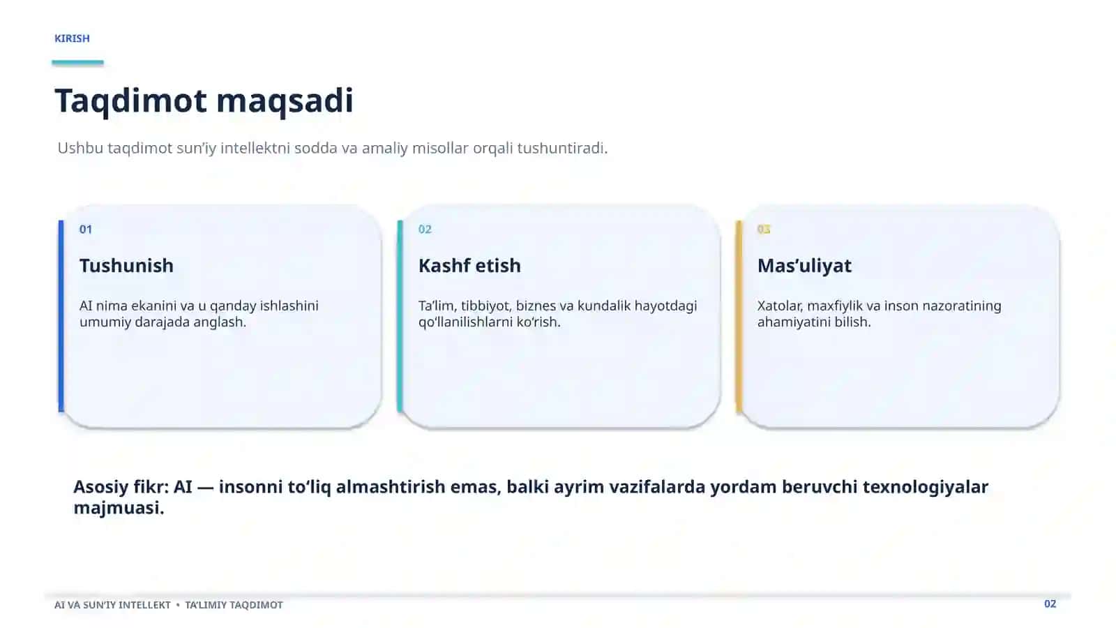 AI VA SUN’IY INTELLEKT 2