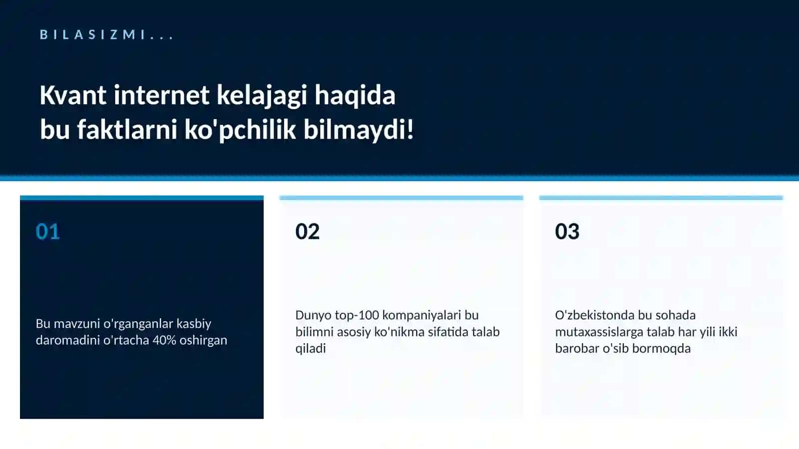 Kvant internet kelajagi 2