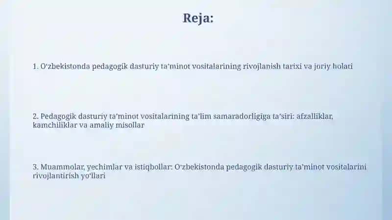 O‘zbekistonda ta’lim jarayonida pedagogik dasturiy vositalardan foydalanish tajribasi 2