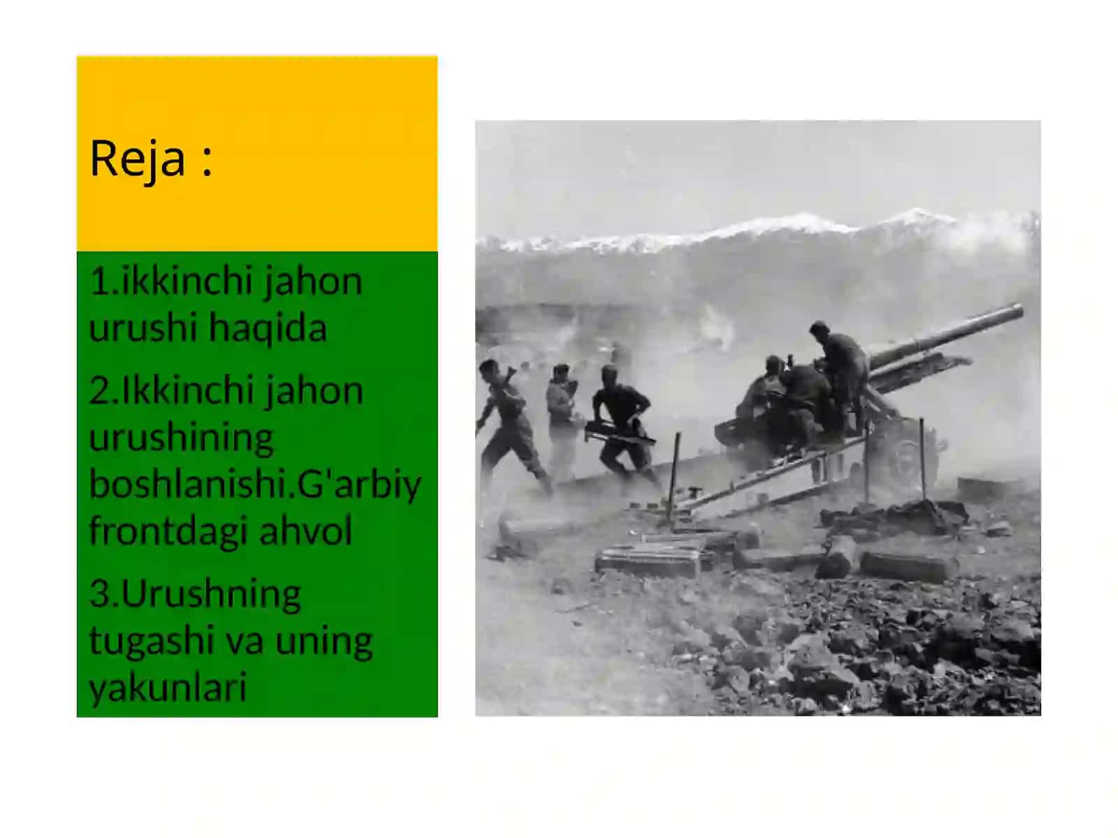 Ikkinchijahon urushi haqida 2