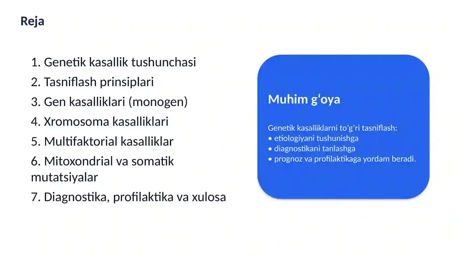 GENETIK KASALLIKLAR 2