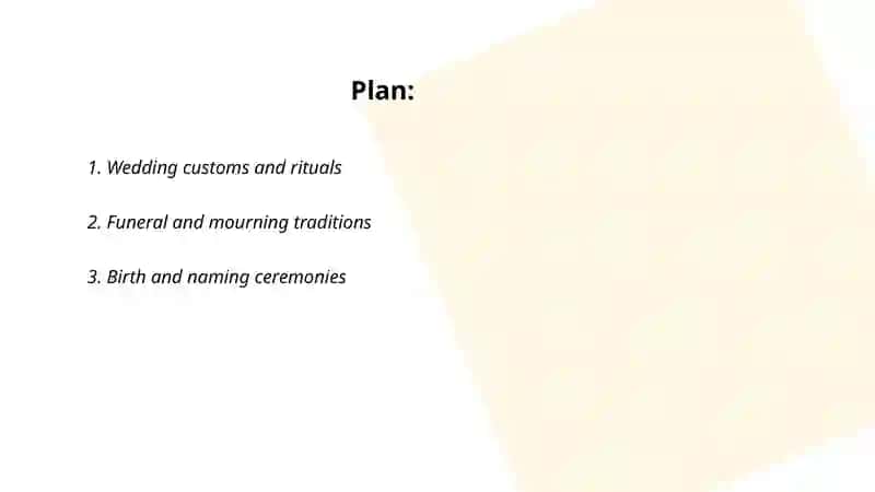 Customs and traditions 2