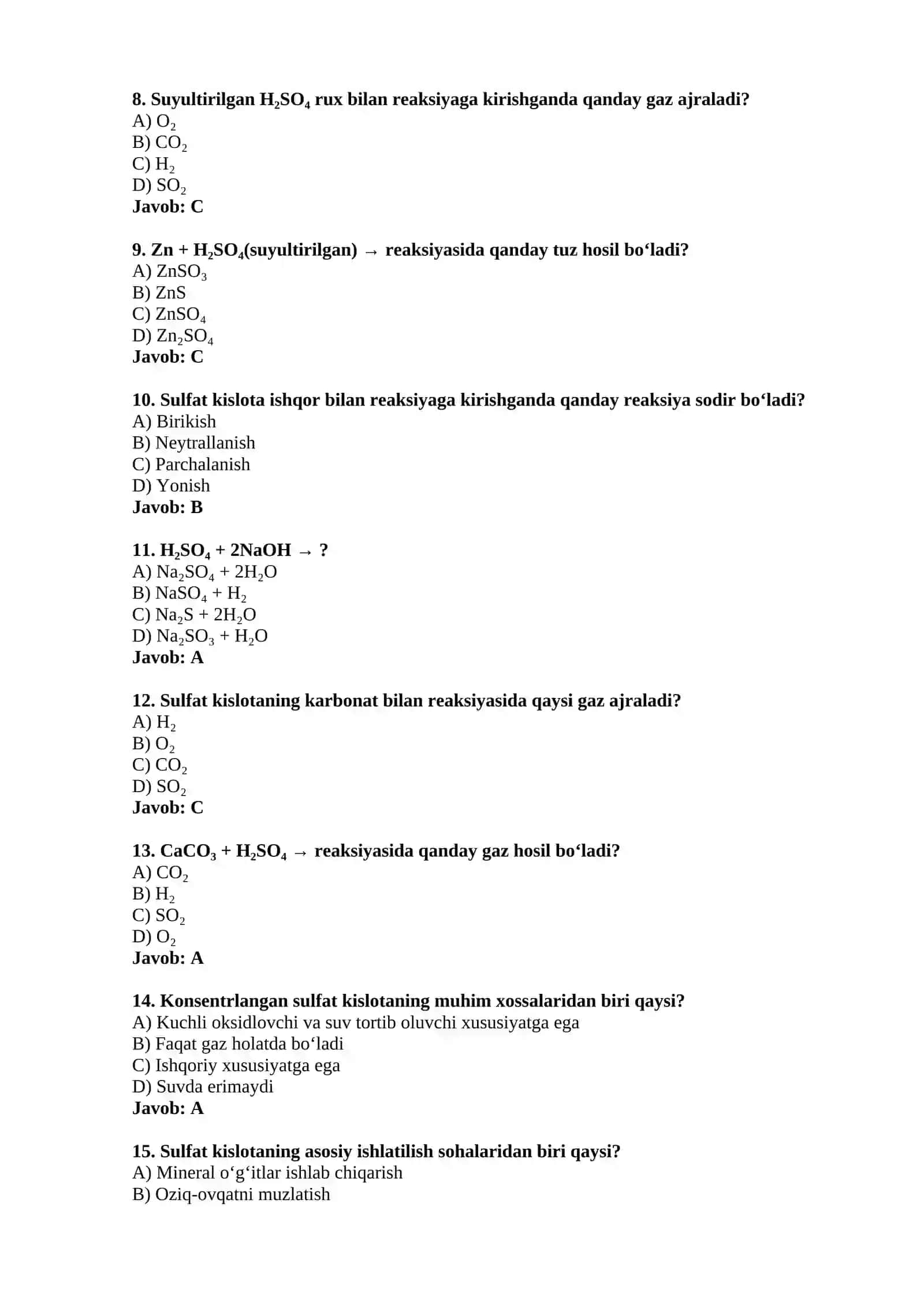 Sulfat kislota 2