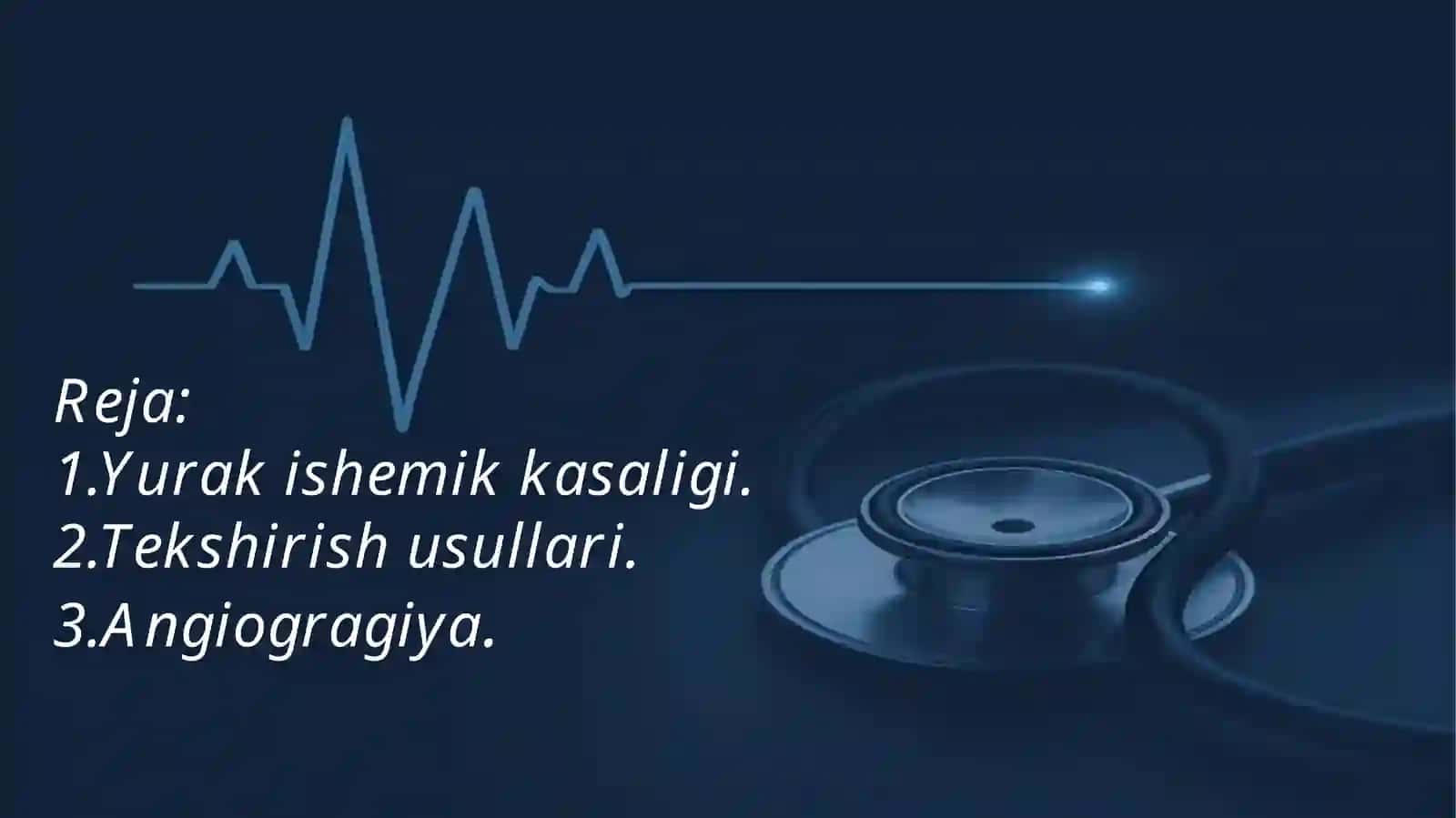 Yurak ishemik kasalligi 2