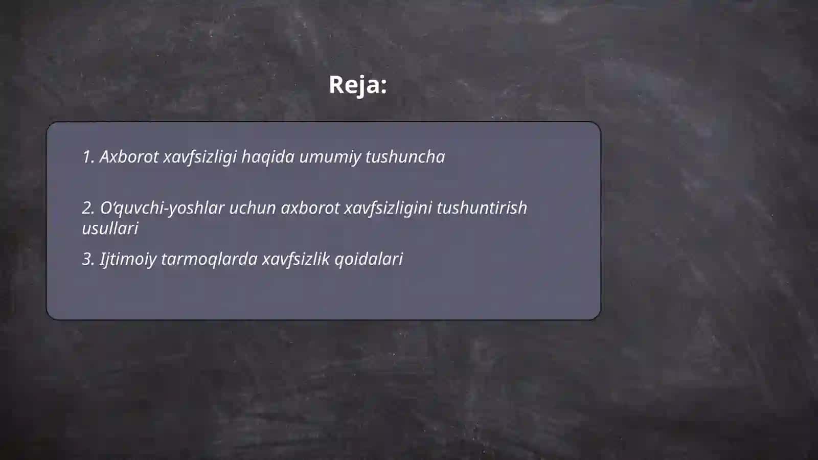 O‘quvchi-yoshlarda axborot xavfsizligi ko‘nikmalarini shakllantirishning ijtimoiy-pedagogik mohiyati 2