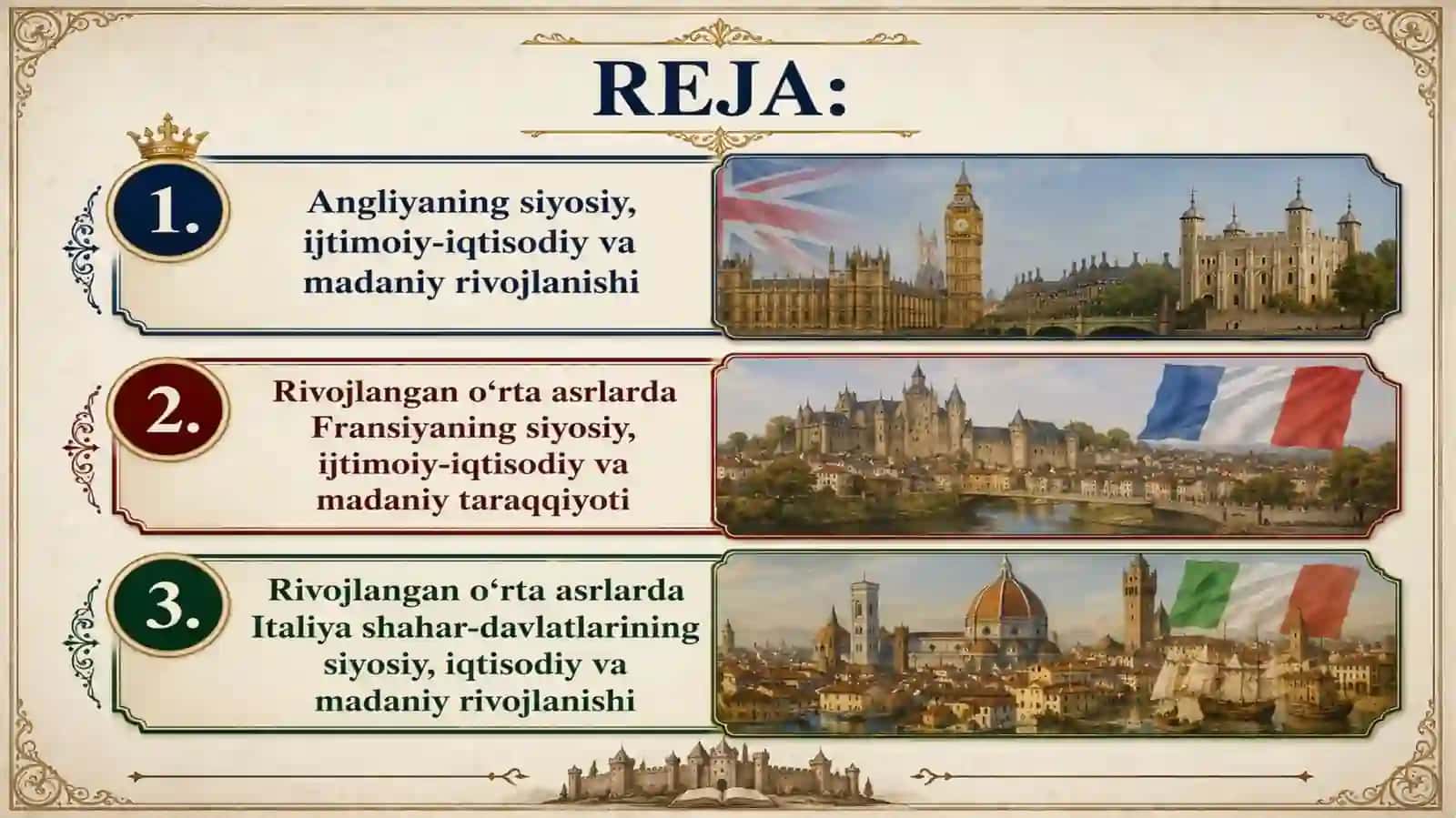 Rivojlangano‘rtaasrlar davri 2