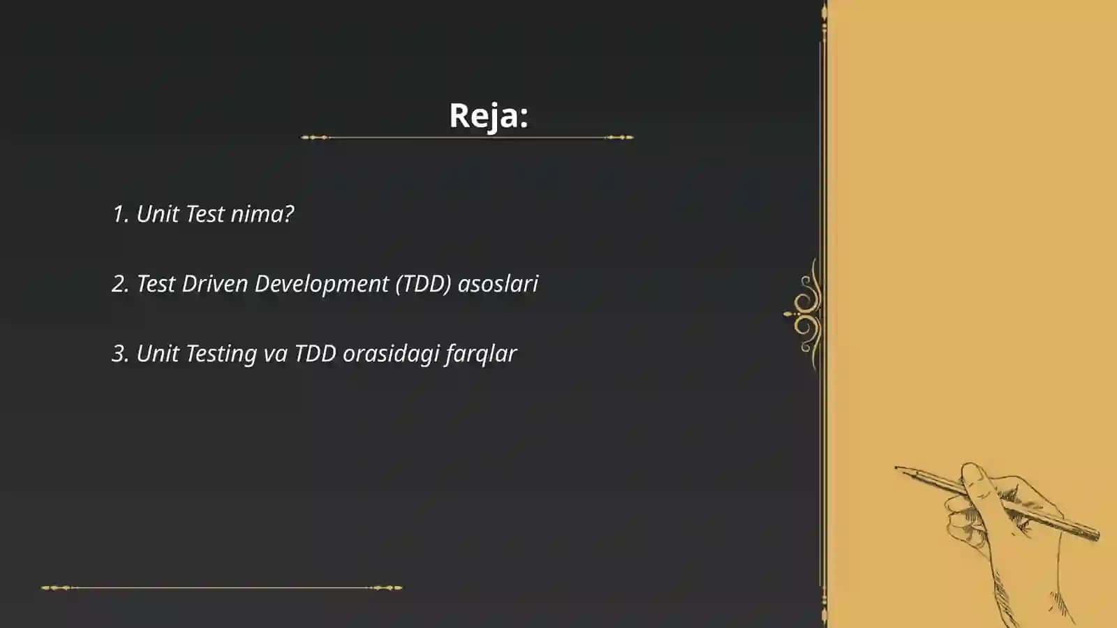 Unit Testing va TDD (Test Driven Development) 2