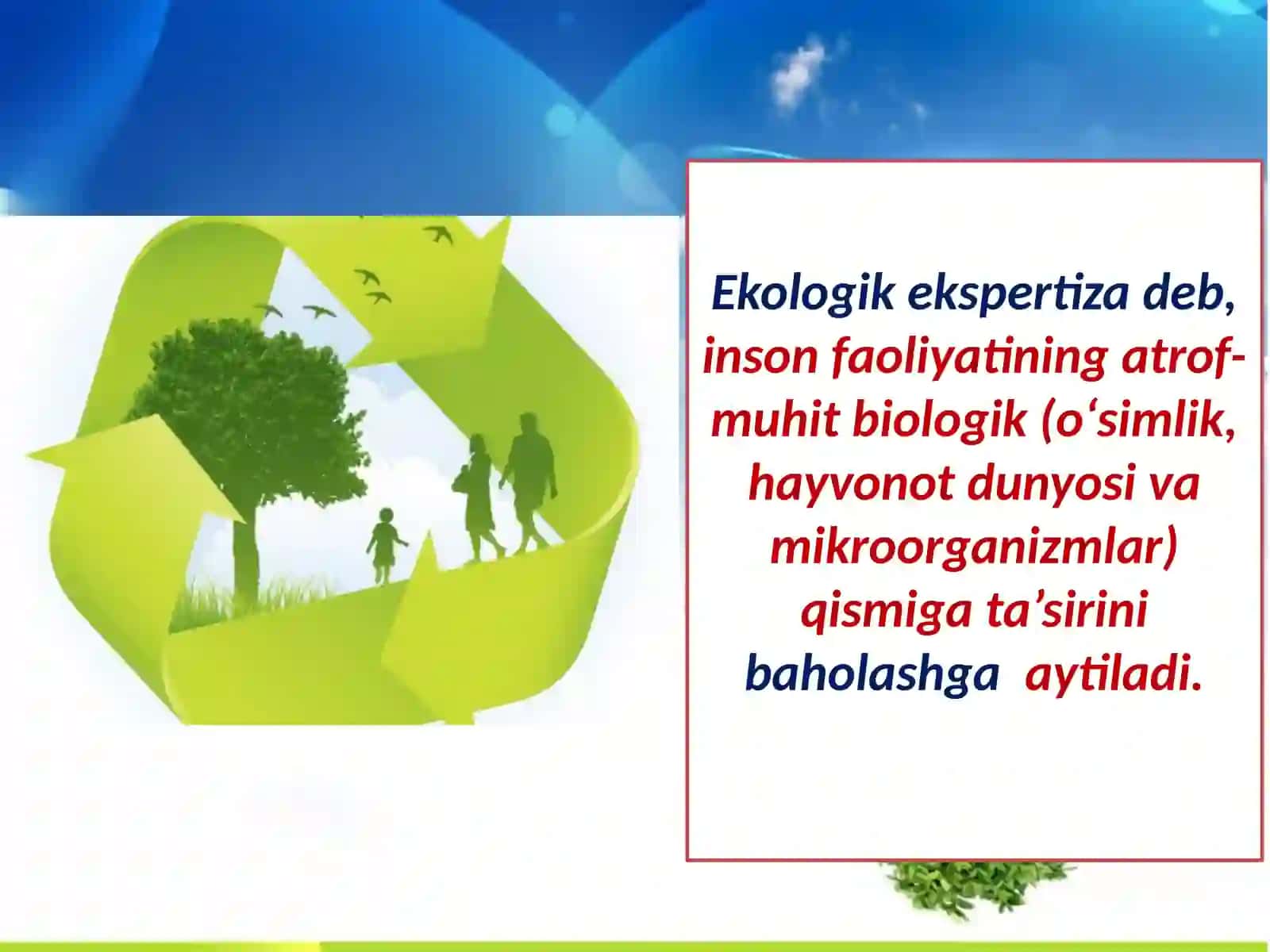 Ekologik ekspertizani baholash 2