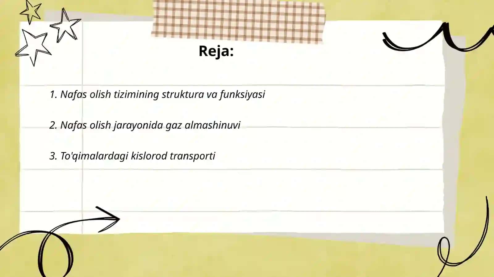 Nafas olish tizimi 2