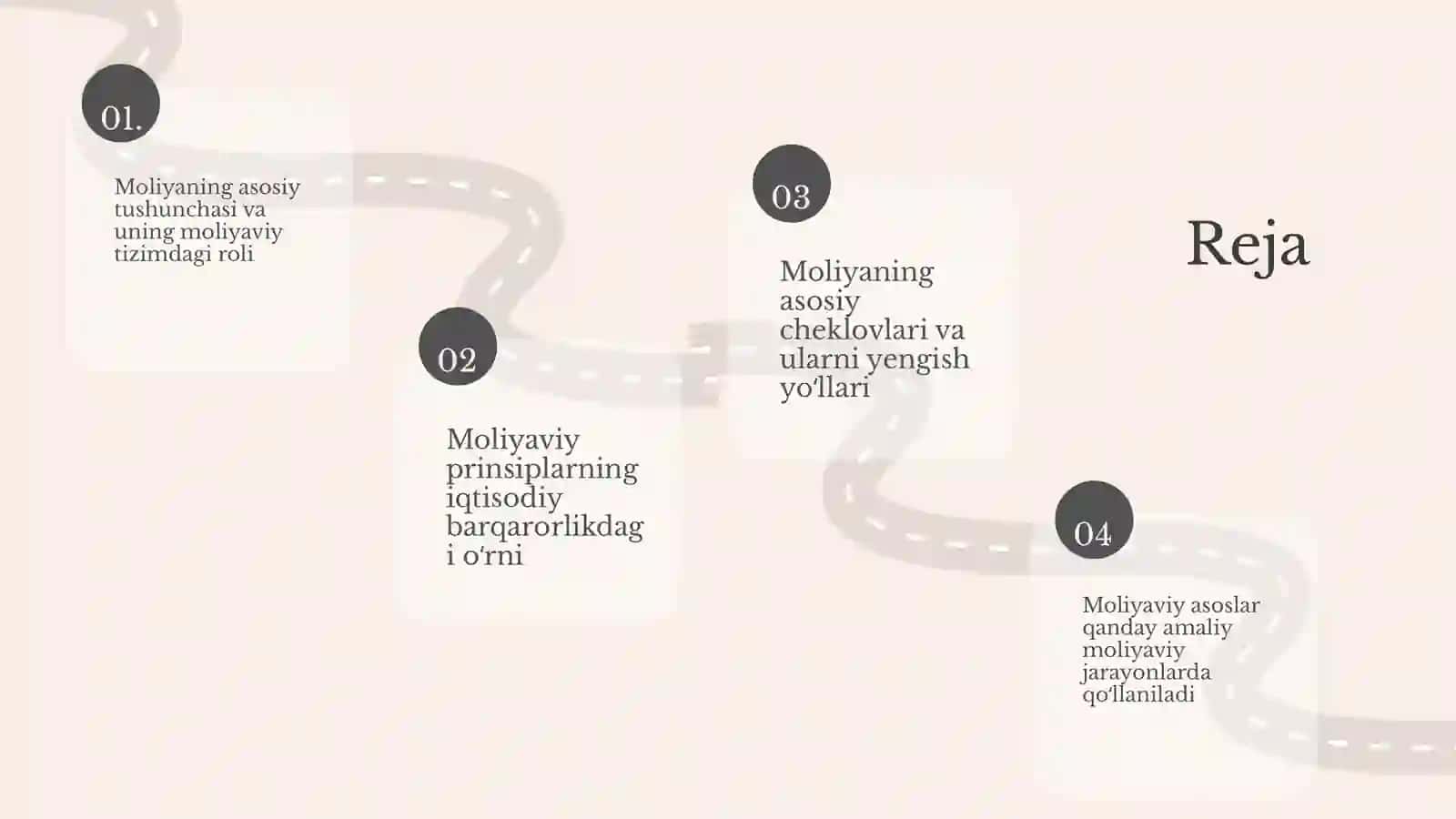 Moliyaning fundamental asoslari va prinsiplari 2