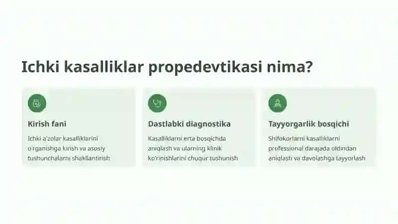 Ichki kasalliklar propedevtikasi 2