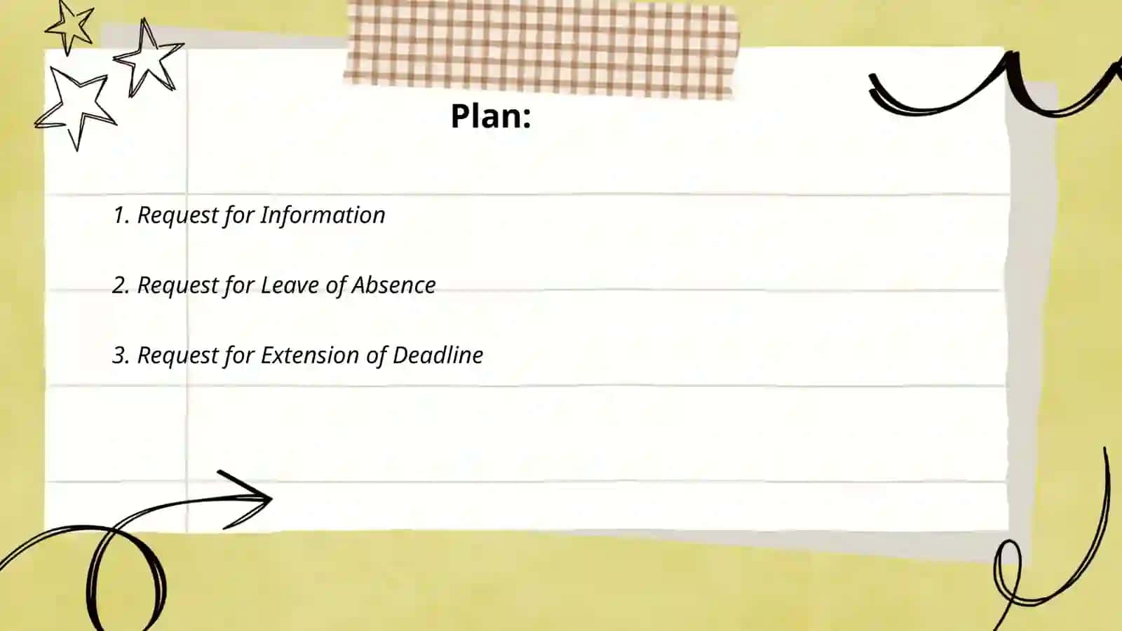 Request Letter 2