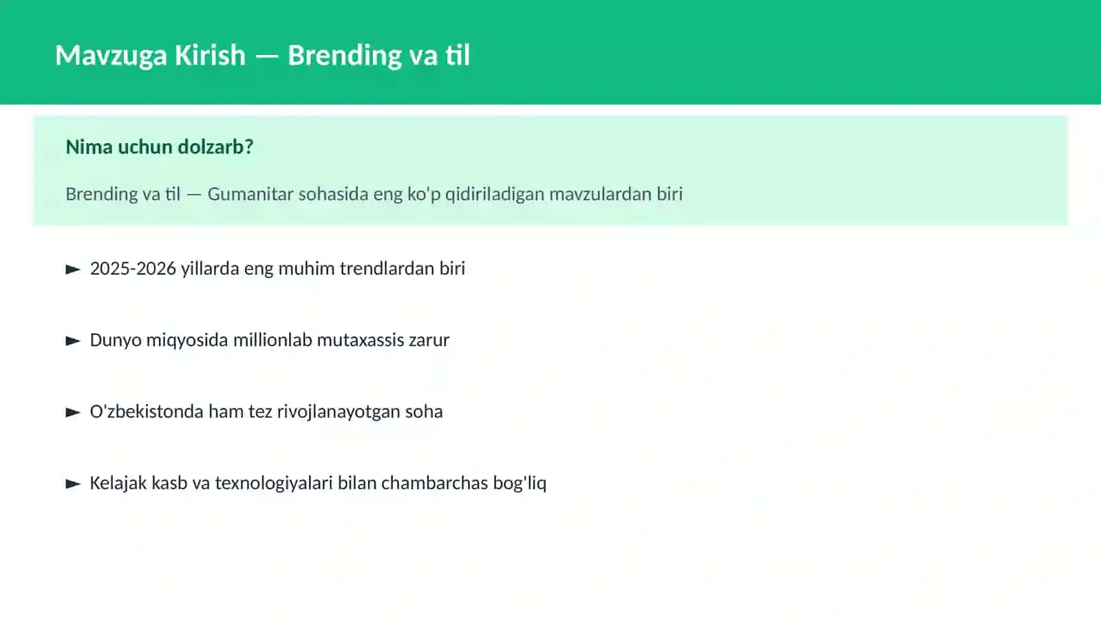 Brending va til 2