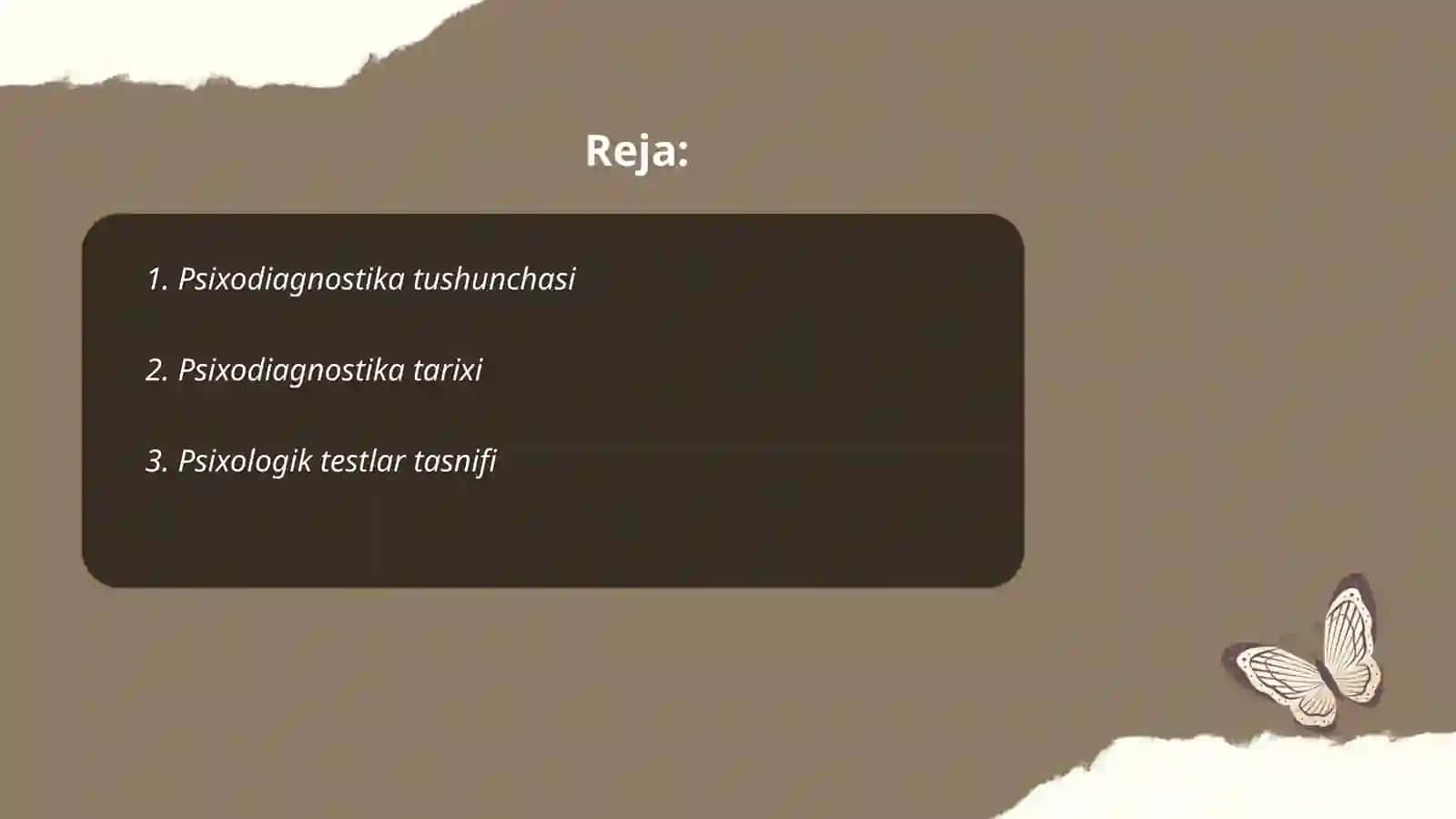 Psixodiagnostikaga kirish 2