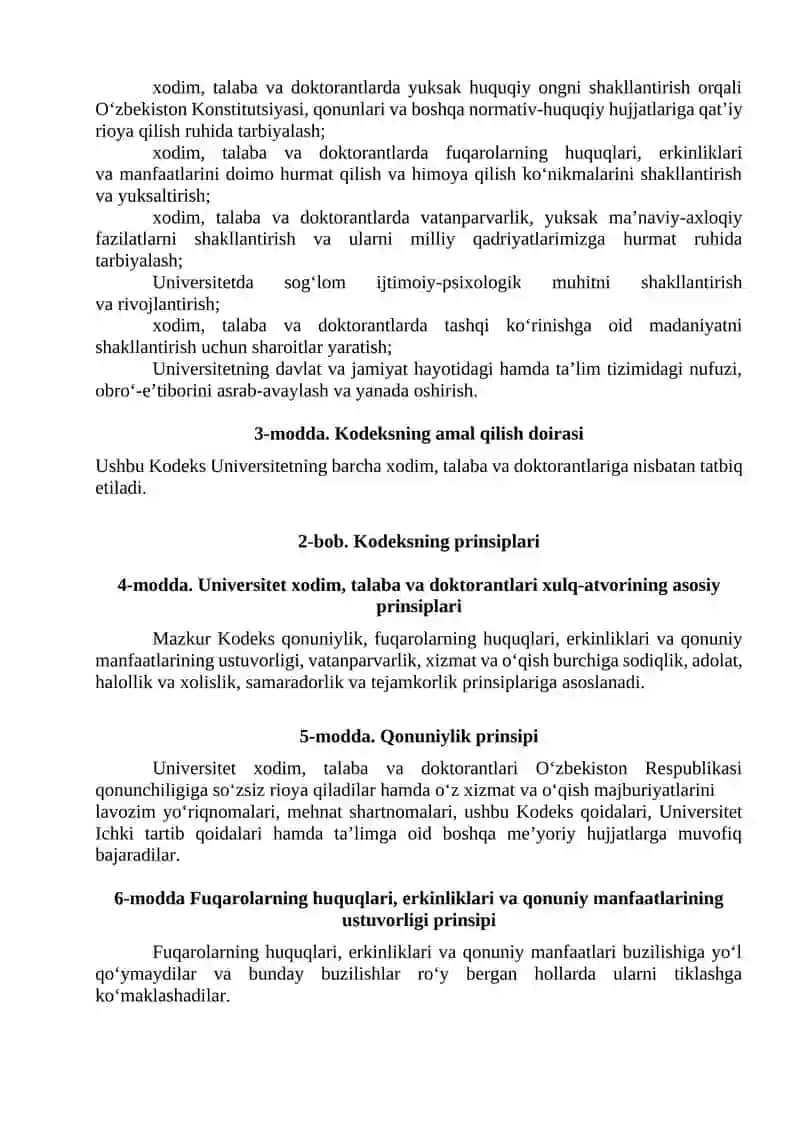 ODOB-AXLOQ KODEKSI 2