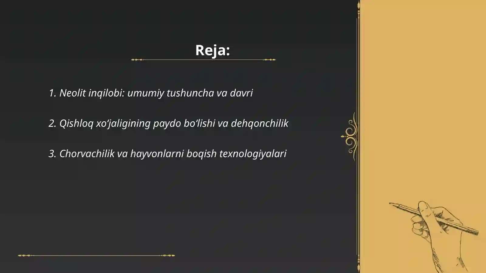 Neolit inqilobi 2