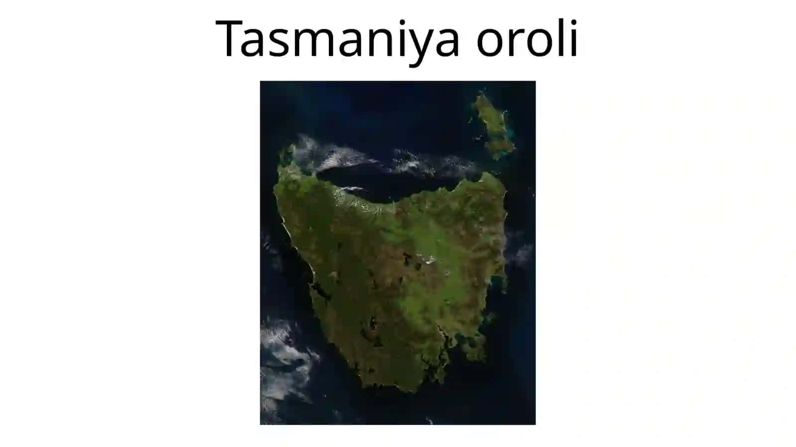 Tasmaniya oroli iqlimi 2