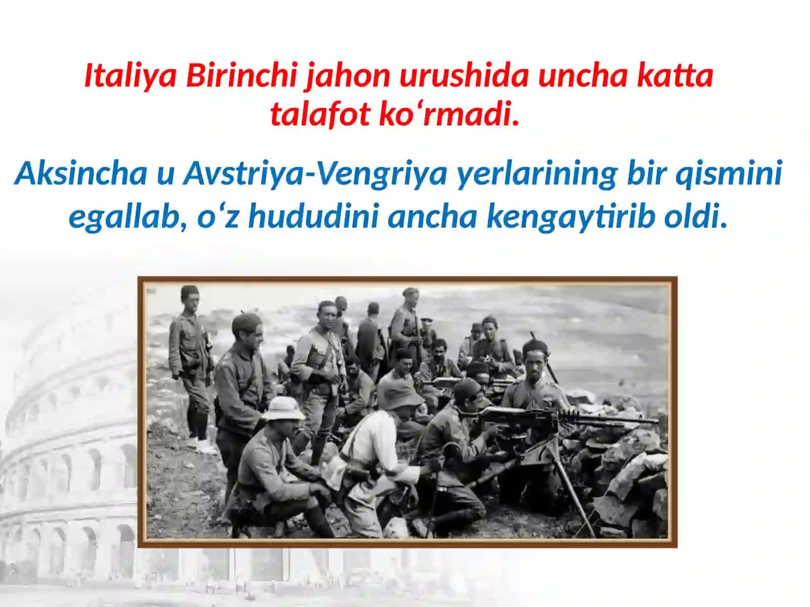 1918 – 1939-yillarda Italiya va Ispaniya 2